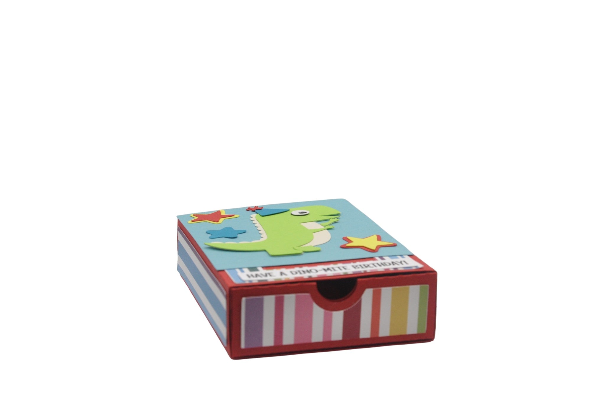 Dino-Mite Birthday Pop Up Gift Card Box - Kit